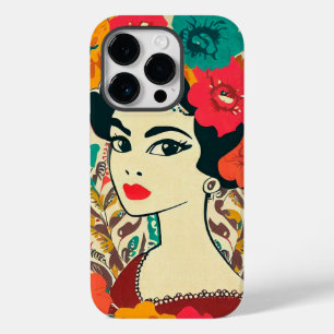 Funda Para iPhone 14 Pro De Case-Mate Flor femenina