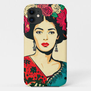 Funda Para iPhone 11 Flor femenina