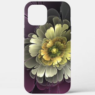 title_seo2 Flor fractal gris purpura moderna abstracta