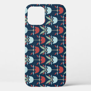 Funda Para iPhone 12 Flor geométrica: ornamento ventilado multicolor