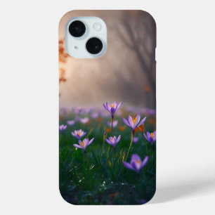 Funda Para iPhone 15 Flor Impresión de manzana moderna iPhone 15 Funda