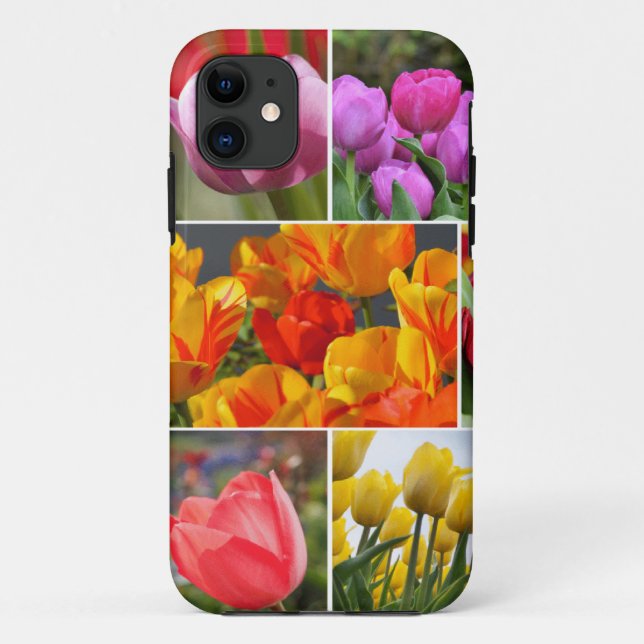 Funda De Case-Mate Para iPhone Flor impresionante  (Reverso)