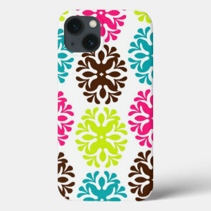 Funda Para iPhone 13 Flor linda femenina del estampado de flores