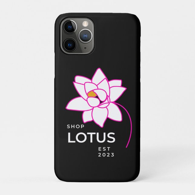 Funda De Case-Mate Para iPhone Flor LOTUS (Reverso)