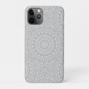 Funda Para iPhone 11 Pro Flor Mandalal_MG_2221 BlackNWite
