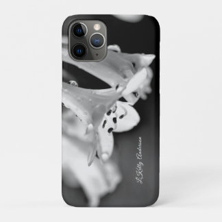 Funda Para iPhone 11 Pro Flor Moderna Minimalista en Blanco y Negro con urs
