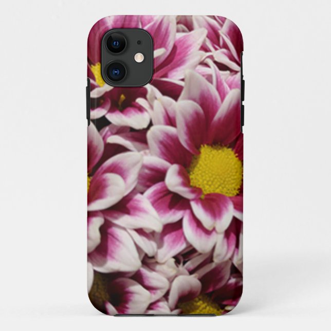 Funda De Case-Mate Para iPhone Flor morada (Reverso)