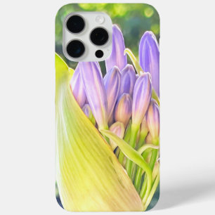 Funda Para iPhone 15 Pro Max Flor morada - Lily del Nilo