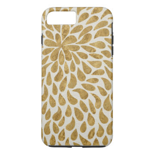 title_seo2 Flor paisley moderna en oro y blanco