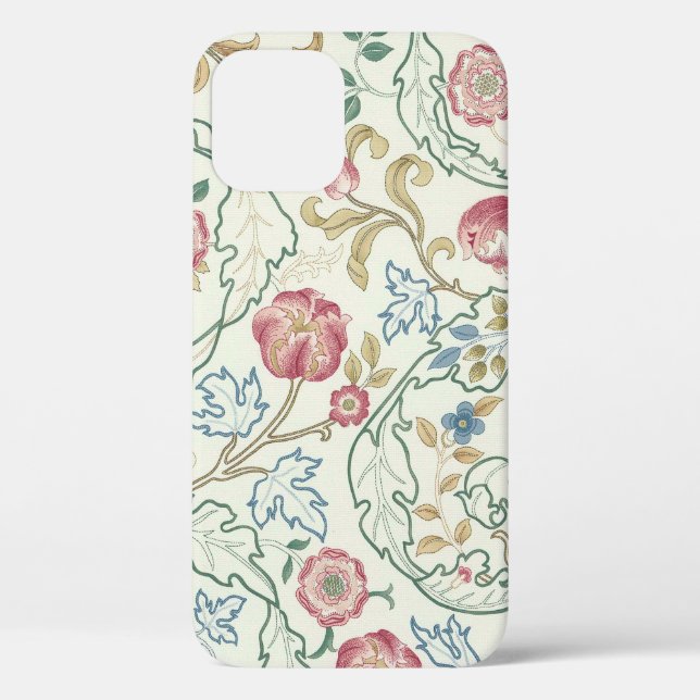 Funda De Case-Mate Para iPhone Flor, patrón floral, William Morris (Reverso )
