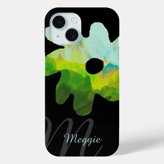 Funda De Case-Mate Para iPhone flor personalizada bonita (Reverso )
