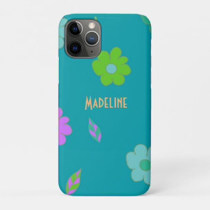 Funda Para iPhone 11 Pro Flor retro suave
