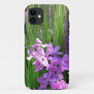 Funda Para iPhone 11 Flor rosa de verano y hierba