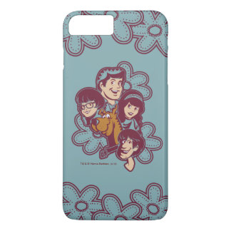 Funda Para iPhone 8 Plus/7 Plus Flor Scooby-Doo de Paisely y la cuadrilla