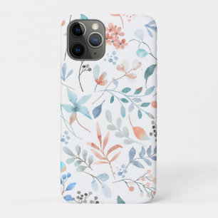 Funda Para iPhone 11 Pro Flor silvestre acuarela