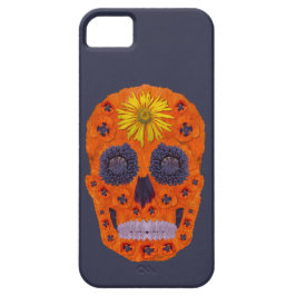 Funda Para iPhone 11 Flor Skull 1