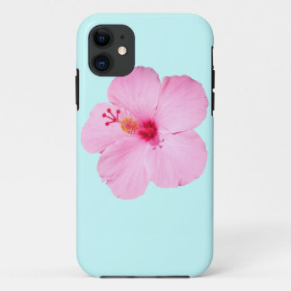 Funda Para iPhone 11 Flor tropical Hibiscus rosa