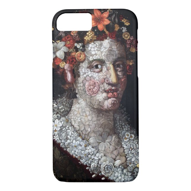 Funda De Case-Mate Para iPhone Flora, Arcimboldo (Reverso)