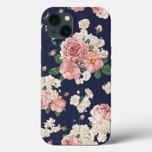 Funda Para iPhone 13 Flora clásica de época