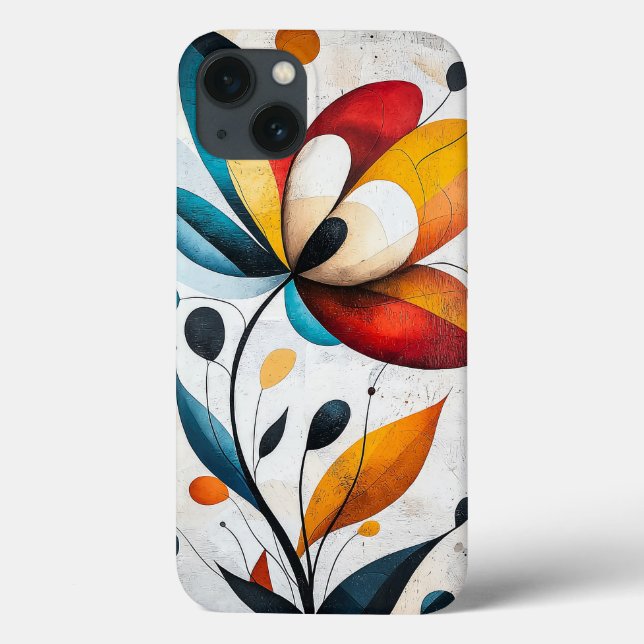 Funda De Case-Mate Para iPhone Floral (Reverso)