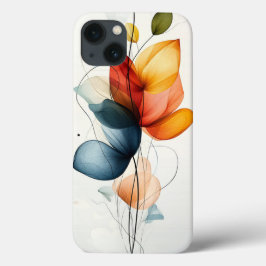 Funda Para iPhone 13 Floral