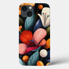 Funda Para iPhone 13 Floral