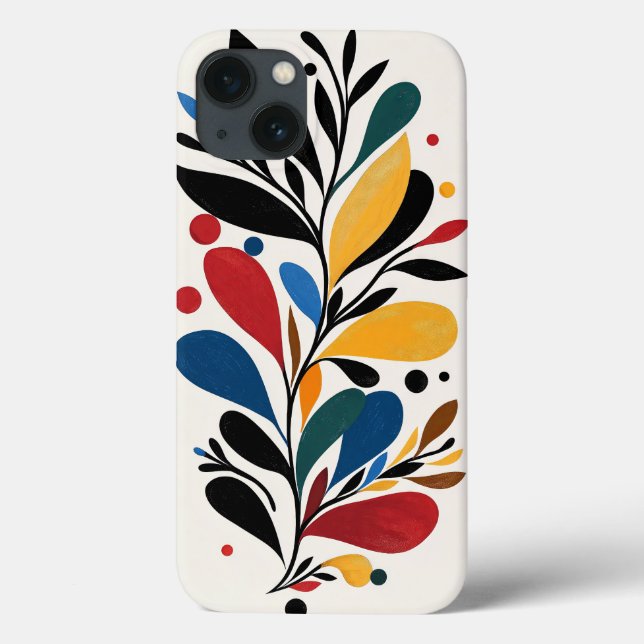 Funda De Case-Mate Para iPhone Floral (Reverso)