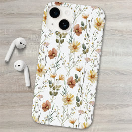 Funda Para iPhone 14 De Case-Mate Floral Acuarela Bohemio