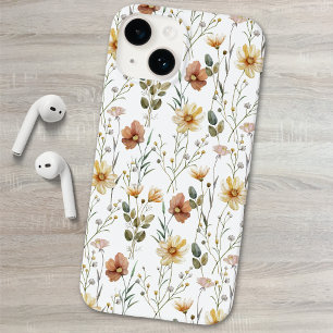 Funda Para iPhone 14 De Case-Mate Floral Acuarela Bohemio