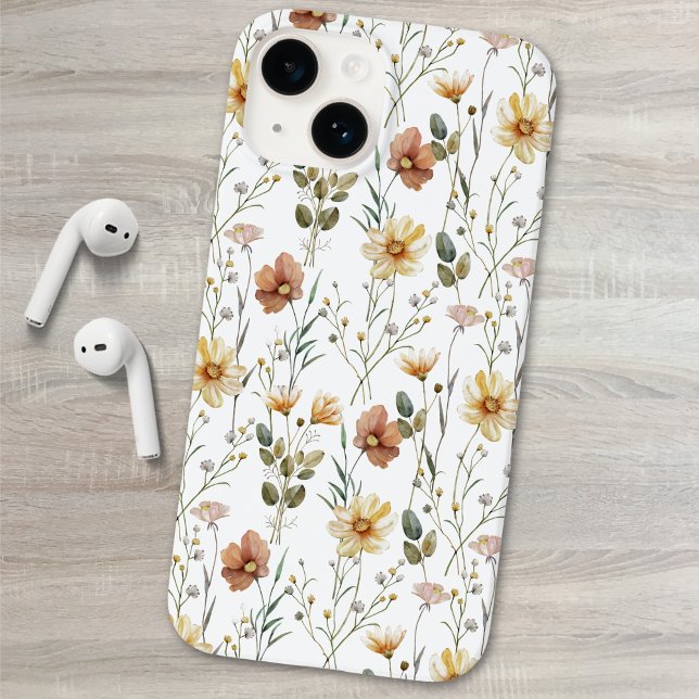 Funda De Case-Mate Para iPhone Floral Acuarela Bohemio (Subido por el creador)