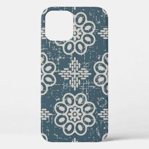 Funda Para iPhone 12 Floral Antiguo: Curva redonda sin soldadura.
