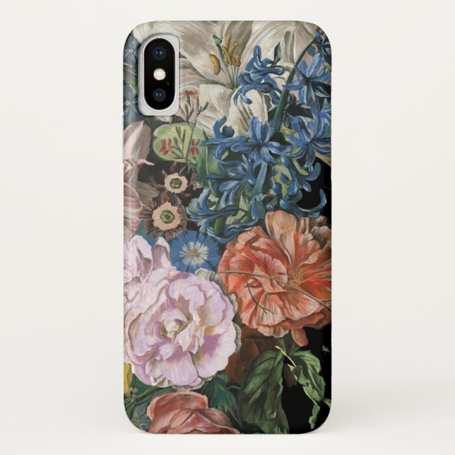 Funda De Case-Mate Para iPhone Floral barroca - Bouquet (Reverso)