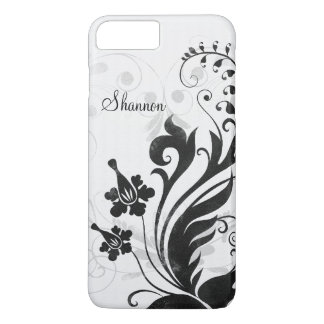 title_seo2 Floral blanca negra personalizada