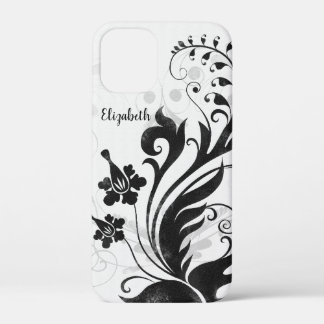 title_seo2 Floral blanca negra personalizada