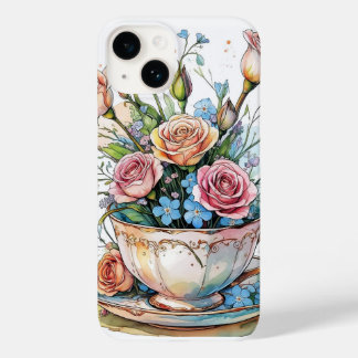 Funda Para iPhone 14 De Case-Mate Floral boho phonecase