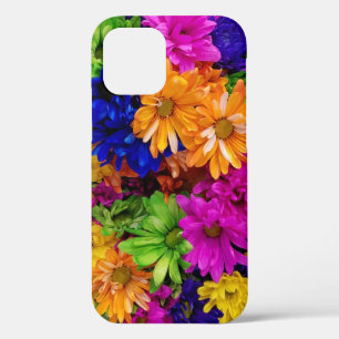 Funda Para iPhone 12 Floral colorida de Daisies