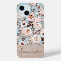 Floral de acuarela de Boho personalizada