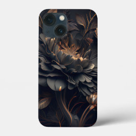 Funda Para iPhone 13 Mini Floral de medianoche