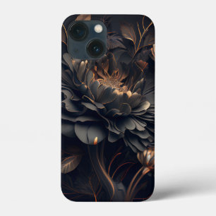 Funda Para iPhone 13 Mini Floral de medianoche
