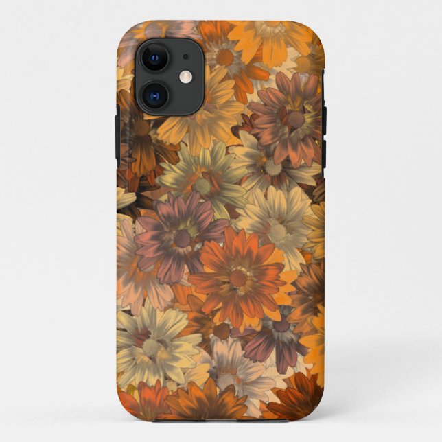 Funda De Case-Mate Para iPhone Floral de otoño (Reverso)