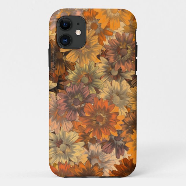Funda De Case-Mate Para iPhone Floral de otoño (Reverso)
