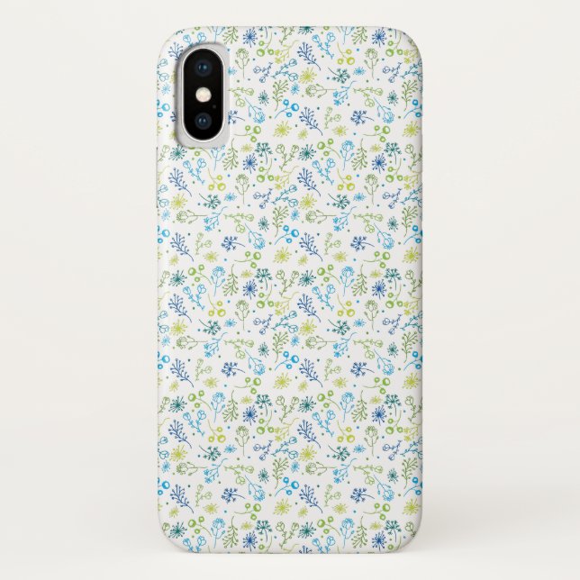 Funda De Case-Mate Para iPhone Floral de primavera (Reverso)
