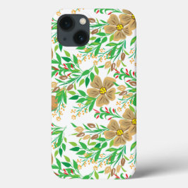 Funda Para iPhone 13 Floral de primavera