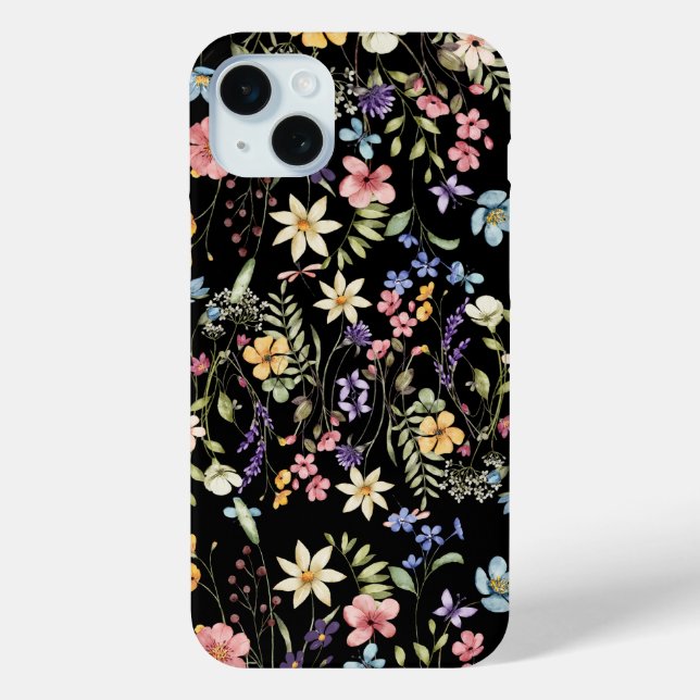 Funda De Case-Mate Para iPhone Floral Delicado (Reverso )
