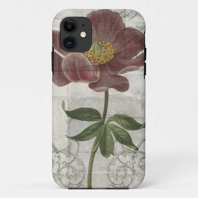 Funda De Case-Mate Para iPhone Floral francesa I (Reverso)