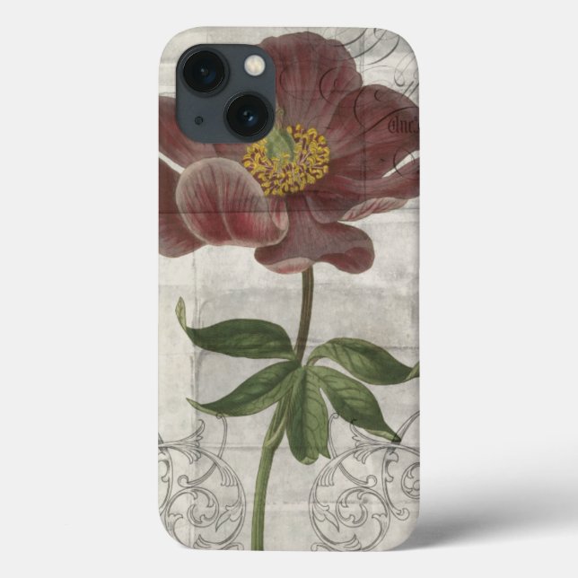 Funda De Case-Mate Para iPhone Floral francesa I (Reverso)