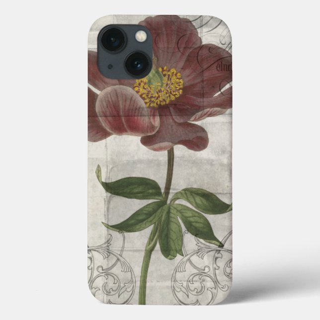 Funda De Case-Mate Para iPhone Floral francesa I (Reverso)