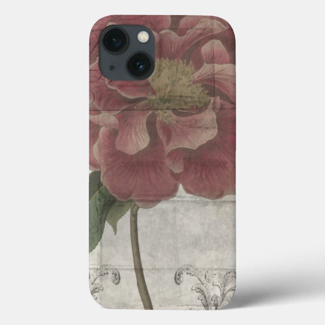 Funda De Case-Mate Para iPhone Floral francesa III (Reverso)