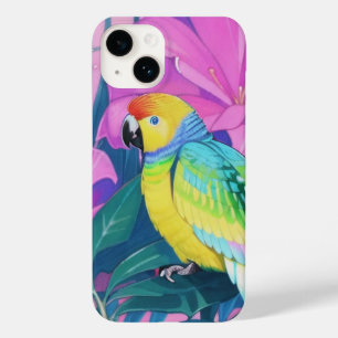 Funda Para iPhone 14 De Case-Mate Floral/hawaiano/tropical/loro