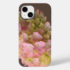 Funda Para iPhone 14 De Case-Mate Floral hidrangea floreciente en Derby Brown